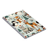 冬の動物ノート ノートブック (右側)