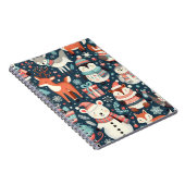 冬の動物ノート ノートブック (右側)