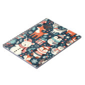 冬の動物ノート ノートブック (左側)