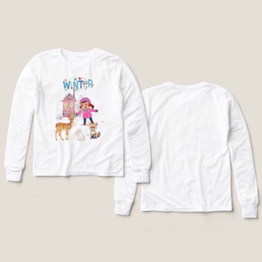 冬の動物 (デザイン 正面＆背面)