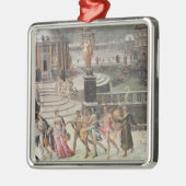 冬の勝利 メタルオーナメント (左)