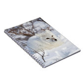 冬の北極キツネ ノートブック (右側)