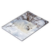 冬の北極キツネ ノートブック (左側)