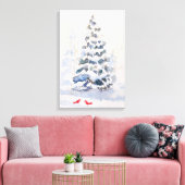 冬の午後 キャンバスプリント (インサイチュ (リビング))