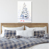 冬の午後 キャンバスプリント (インサイチュ (寝室))