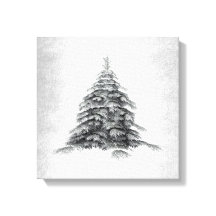 冬の印象のミニマリズムモダンアート