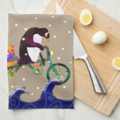 冬の友だちティータオル キッチンタオル (四つ折り)