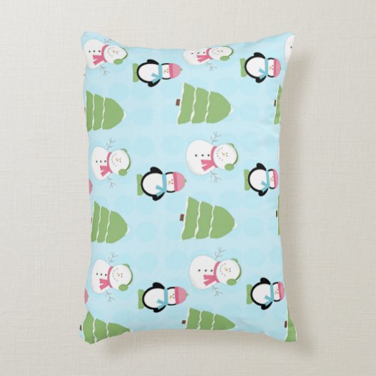 冬の友人 アクセントクッション (正面(垂直))