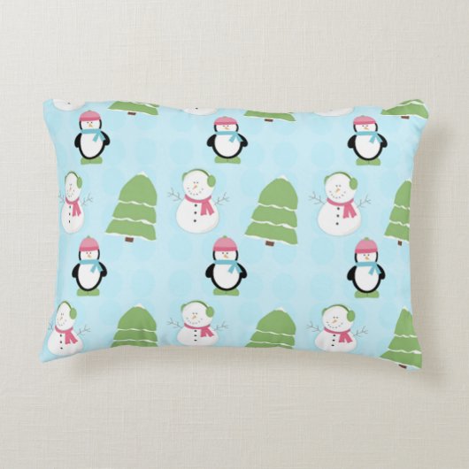 冬の友人 アクセントクッション (裏面)