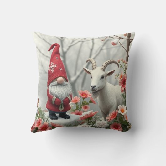 冬の友人 クッション (裏面)