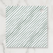 冬の友人 |ベビーシャワーメッセージカード フェイバータグ (裏面)