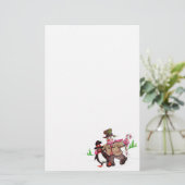 冬の友達 便箋 (スタンド正面)