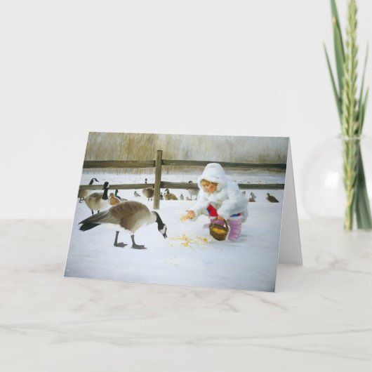 冬の友 カード (正面)