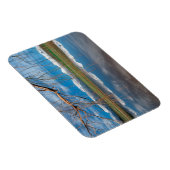 冬の反射セレス、ボラン地区 マグネット (右側)