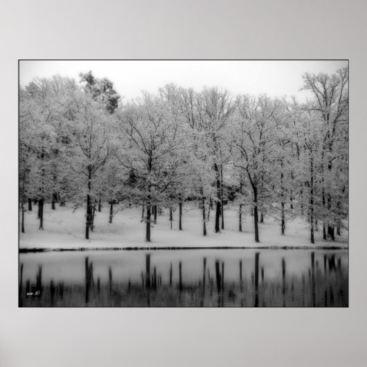 冬の反射 ポスター (正面)