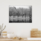 冬の反射 ポスター (キッチン)