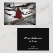 冬の反射ATC 名刺 (正面/裏面)