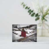 冬の反射ATC 名刺 (スタンド正面)