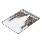 冬の古い果樹園ビーチ ノートブック (左側)