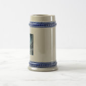 冬の吠えるオオカミ ビールジョッキ (中央)