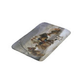 冬の吹雪(Francisco Goya) バスマット (アングル)