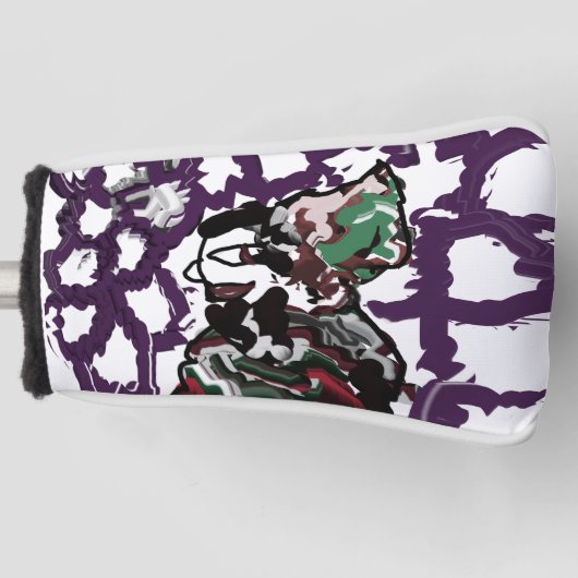 冬の喜び ゴルフヘッドカバー (正面)