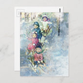 冬の喜び ポストカード (正面/裏面)