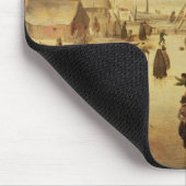 冬の喜び マウスパッド (コーナー)