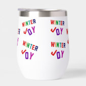 冬の喜び – Cozy カラフル Letters (右面)