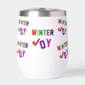 冬の喜び – Cozy カラフル Letters (正面)