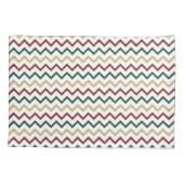 冬の喜び – Cozy カラフル Letters 枕カバー (裏面)