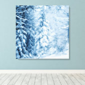 冬の囁き キャンバスプリント (インサイチュ (ウッドフロア))