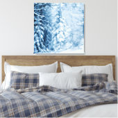 冬の囁き キャンバスプリント (インサイチュ (寝室))