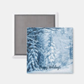 冬の囁き マグネット (正面/裏面)