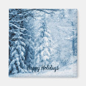 冬の囁き マグネット (正面)