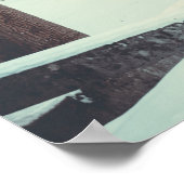 冬の国の風景 ポスター (角)