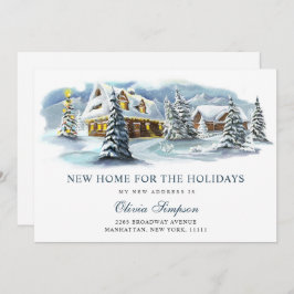 冬の国エレガントのクリスマス移動 案内状