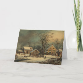 冬の国：寒い朝 シーズンカード