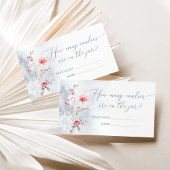 冬の埃っぽい青キャンディゲームの数 エンクロージャーカード