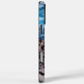 冬の城で見つめるユキヒョウ Case-Mate iPhoneケース (裏面 / 右)