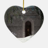 冬の城のオーナメント セラミックオーナメント (裏面)