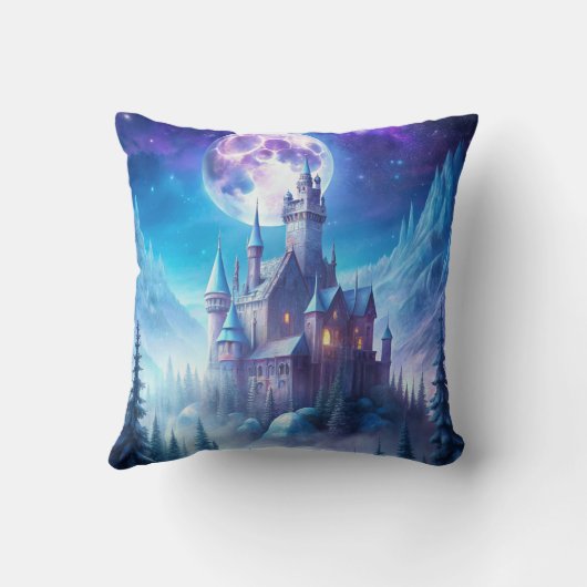 冬の城 クッション (裏面)