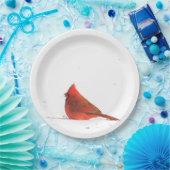 冬の基本的なパーティーのプレート ペーパープレート (パーティー)