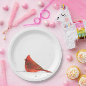 冬の基本的なパーティーのプレート ペーパープレート (パーティー)