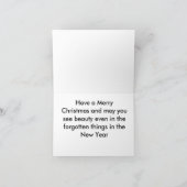 冬の塀カード シーズンカード (内部)