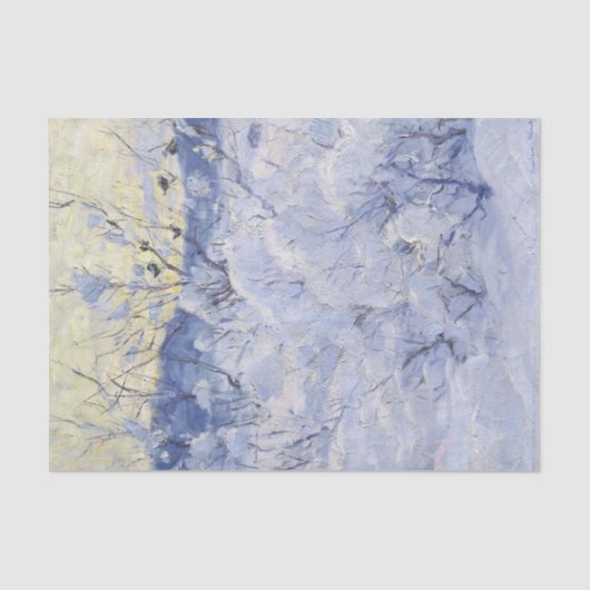 冬の夕べバイグスタフヴェンツェル 薄葉紙 (正面)