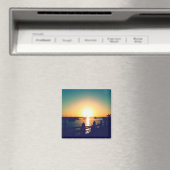 冬の夕日の鍵西磁石 マグネット (インサイチュ (食洗機))