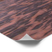 冬の夕日» ポスター (角)