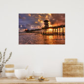 冬の夕日» ポスター (キッチン)