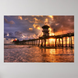 冬の夕日» ポスター